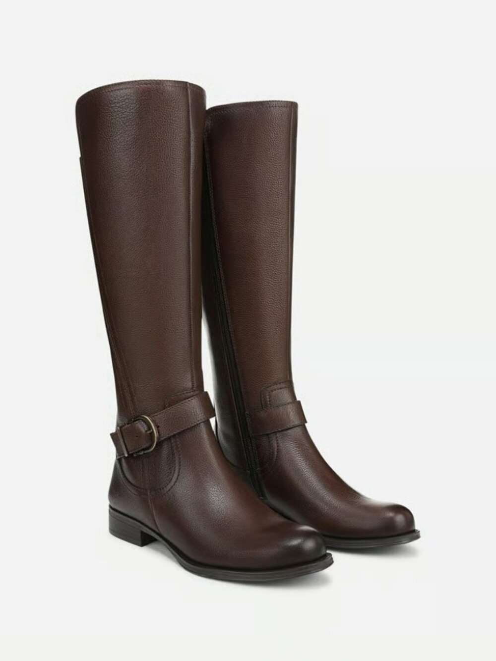 Naturalizer Jaya Knee High Boot - Color: Chocolate Brown - Size: 9.5 Wide Calf
